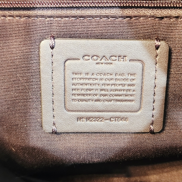 COACH PACE Shoulder Crossbody Bag Light Violet - Picture 10 of 15